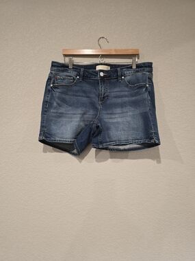 Slink Curvy Classic Women's Denim Shorts in Blue